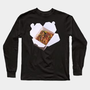 Thai Noodle Box Photo Art Long Sleeve T-Shirt